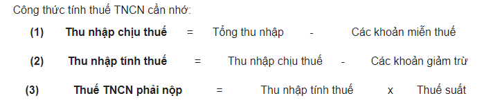 Các bước tính thuế thu nhập cá nhân năm 2019 mới nhất theo TT 111